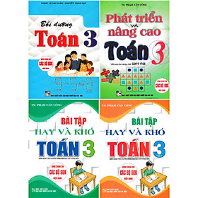Combo Sách Bồi Dưỡng Học Sinh Giỏi Toán Lớp 3 (Bộ 4 Cuốn)