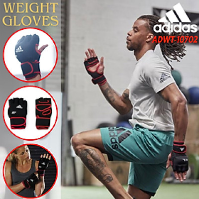 Găng Tay Tạ Weighted Gloves ADIDAS ADWT-10702 Trọng lượng 0,5kg (1 Cặp)