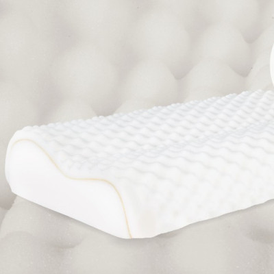 Gối Memory Foam Massage Vandino thương hiệu A - tốt cho đốt sống cổ - chống ngủ ngáy