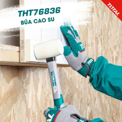 BÚA CAO SU ĐẦU TRẮNG 220G, 450G TOTAL THT76836, THT761636 - HÀNG CHÍNH HÃNG