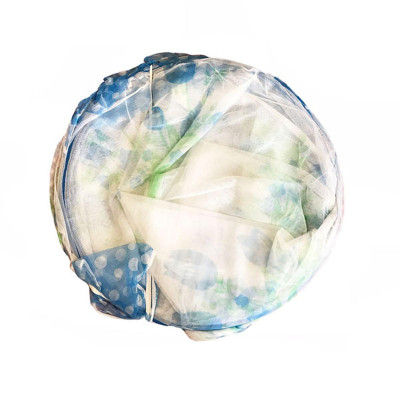 Màn chụp tự bung chống muỗi loại Đỉnh Rộng 2 cửa - 1m6 x 2m (Xanh)