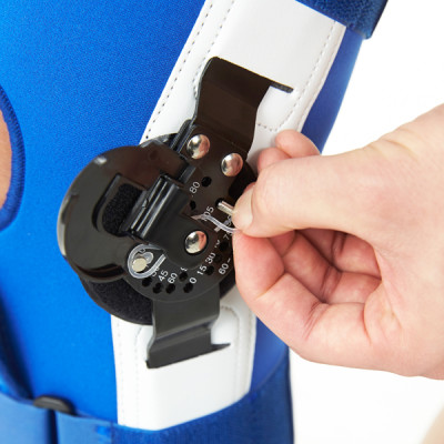 Đai nẹp đầu gối khóa pin ngắn Dr.MED DR-K016 Hàn Quốc