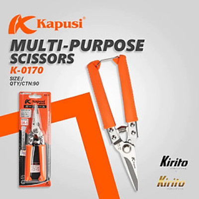 Kéo tỉa dăm Nhật Kapusi Japan lưỡi thép SK-5 siêu bền - siêu sắc