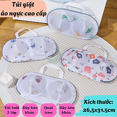 Túi Bảo Vệ Đồ Lót Khi Giặt Máy – Gọn Nhẹ & Tiện Lợi Túi Giặt Áo Ngực 2 Cốc – Phù Hợp Mọi Size