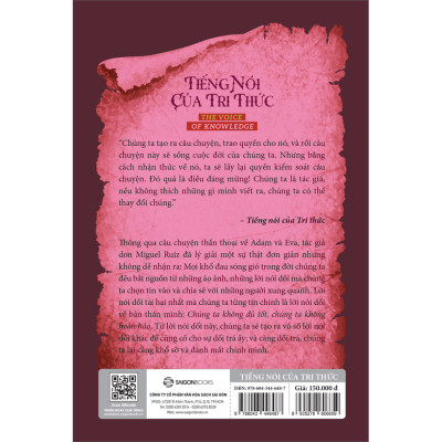 Tiếng Nói Của Tri Thức _Saigon Books