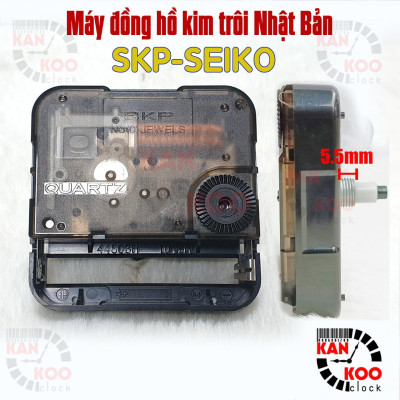 Máy đồng hồ treo tường KIM TRÔI hiệu SKP SEIKO  - bảo hành 5 năm- dùng thay thế cho máy đồng hồ cũ, DIY đồng hồ treo tường