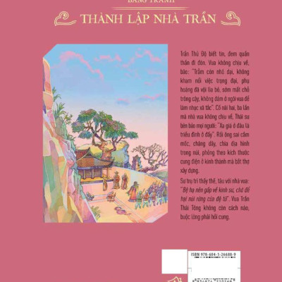 Sách - Lịch Sử Việt Nam Bằng Tranh - Thành Lập Nhà Trần - Bản Màu - Bìa Cứng