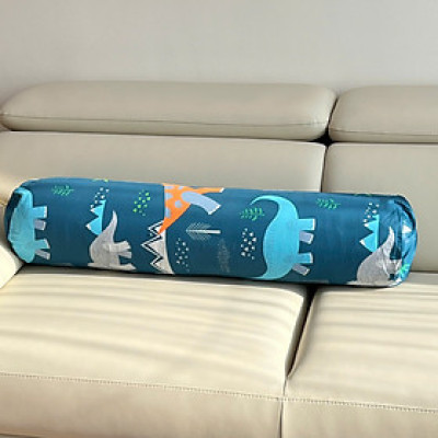 Gối ôm cotton 100% LIDACO kéo khóa kích thước 100x35cm - đã kèm ruột