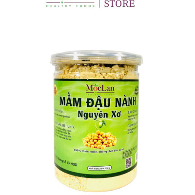 Mầm Đậu Nành nguyên xơ Tinh Chế Cao Cấp Tăng Vòng 1 Mộc Lan  Đạt Chuẩn Quốc Tế ISO 22000:2018