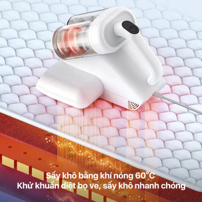 Máy hút bụi nệm giường DEERMA CM980 cao cấp lực hút 13000Pa - Hàng nhập khẩu