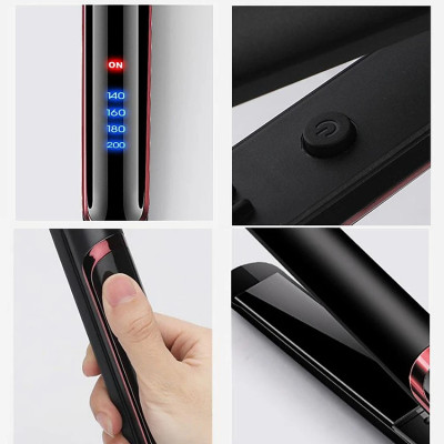 Máy UỐN, ÉP, LÀ Tóc Đa Năng 3 Trong 1 Cao Cấp Sang Trọng Kiểu Hàn Quốc - Kết Hợp Duỗi, Uốn, Tạo Kiểu Tóc Thông Minh – Dùng Cho Salon Tóc & Tại Nhà – Hàng Chính Hãng