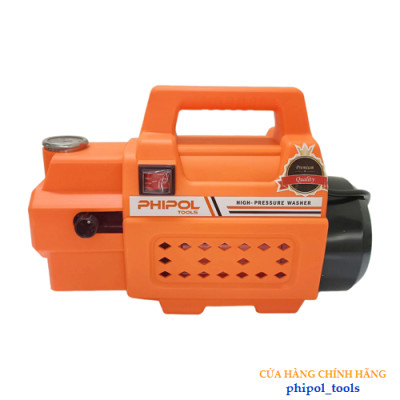 Máy rửa xe công suất 2300W PHIPOL TOOLS QXJ01 đa năng dễ sử dụng tặng đầy đủ phụ kiện - Hàng Chính Hãng