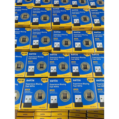 Card mạng Wi-Fi 6 USB 2.0 300Mbps, Băng thông không dây 286Mbps, Ăng-ten 2dBi bảo hành 24 tháng - Hàng chính hãng