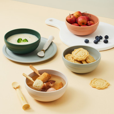 Bộ 2 Tô Silicone Chống Trượt LocknLock Little Luv Cho Bé HPP961, Hàng Chính Hãng - JoyMall