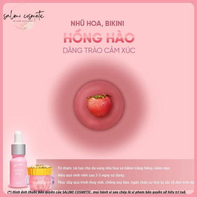 Bộ Đôi Làm Hồng Nhũ Hoa & Bikini LOVELY PINK, Chăm Sóc Da Vùng Kín & Nhũ Hoa, Dưỡng Da Sáng Hồng