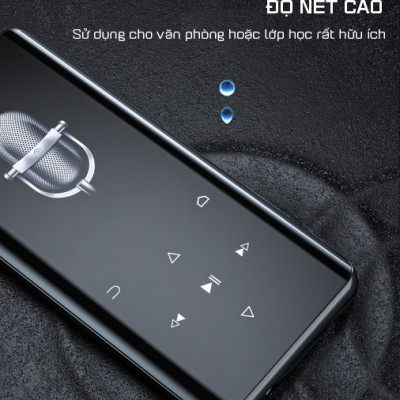 Máy Nghe Nhạc MP3 Màn Hình Cảm Ứng Bluetooth Ruizu D25 Bộ Nhớ Trong 16GB - Hàng Chính Hãng