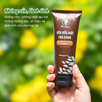 Bộ trắng da, sạch mụn và nám chuyên sâu Wonmom ( 1 Sữa rửa mặt + 1 Kem nghệ tươi + 1 Serum mụn )