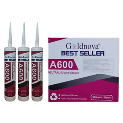 Keo trung tính A600-1 Hộp; Hộp=25 Lon/300ml; Đủ Màu Sắc"
