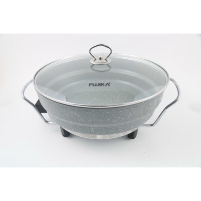 Nồi Chảo Lẩu Điện Đa Năng NK Media MD-CL8399 Kèm Khay Hấp - Hàng Chính Hãng