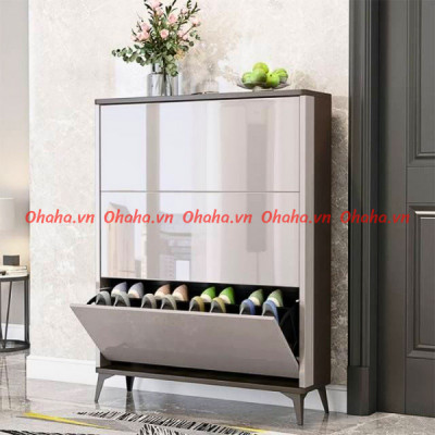 Tủ giày thông minh siêu mỏng cao cấp Ohaha - TGCC015