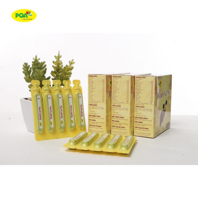 Thanh Can Mộc PQA Hỗ Trợ Tăng Cường Chức Năng Gan Dùng Cho Người Gan Bị Xơ, Nhiễm Mỡ Hộp 10 Ống