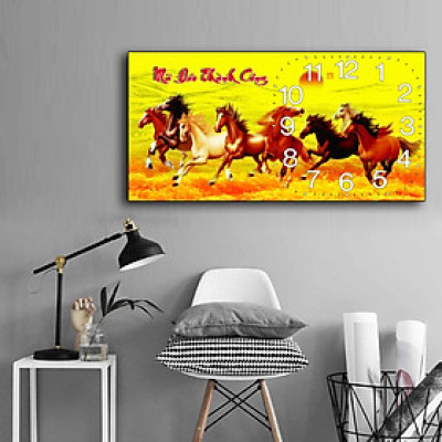 Đồng Hồ tranh Pha lê PVP, đồng hồ KT 30*60, 40*80, ĐỒNG HỒ PHA LÊ , ĐÔNG HỒ TREO TƯỜNG - MÃ ĐÁO