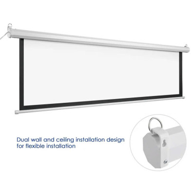 Màn chiếu treo tường Apollo 80 inch, 100 inch, 120 inch, 135 inch - Hàng nhập khẩu