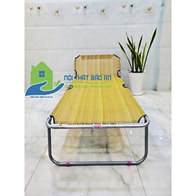 Giường xếp lưới khung sắt -GX06 (Rộng 70cm x Dài 1m8)