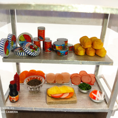 MÔ HÌNH TỰ LẮP RÁP DIY SÀI GÒN XƯA VÀ NAY - XE BÁNH MÌ VIỆT NAM - HR13