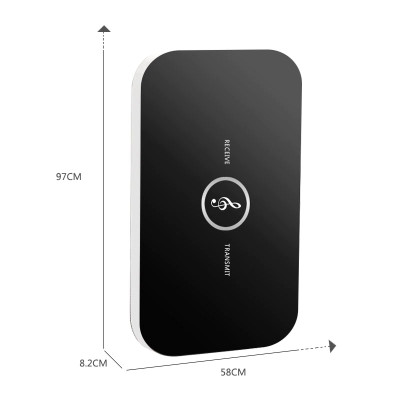 Hàng Chính Hãng - Thiết Bị Thu Phát Nhạc B6 - Cổng 3.5mm Kết Nối Dễ Dàng Điện Thoại Table Máy Tính Barngh Laptop Âm Thanh Trong Trẻo Kết Nối Bluetooth 4.1 Ổn Định Phạm Vi 10m Pin Trâu 8 Tiếng Nhỏ Gọn Tiện Lợi - ROGTZ