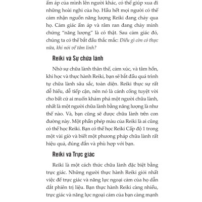 Reiki - Nghệ Thuật Chữa Lành Bằng Năng Lượng