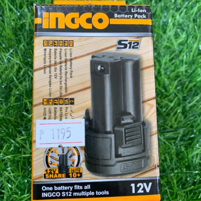 PIN LITHIUM-ION 12V/1.5AH INGCO FBLI12152 - HÀNG CHÍNH HÃNG