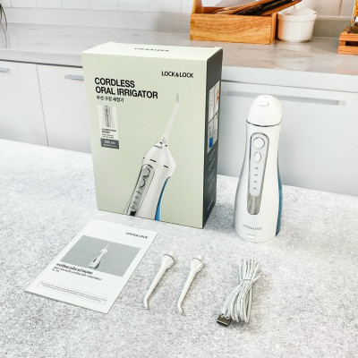 Máy Tăm Nước Không Dây Lock&Lock Cordless Oral Irrigator ENR156BLU 
