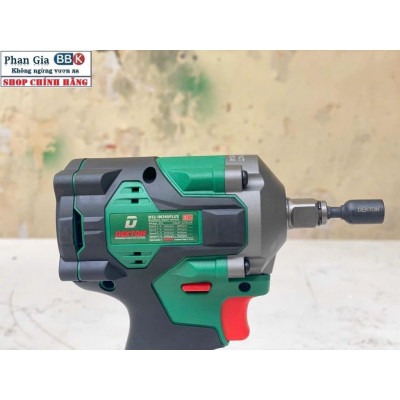 Thân máy siết bulong 380Nm chính hãnġ Dekton M21-WI380NCP-Mô tơ lõi đồng 100%-Bảo hành chính hãƞg.