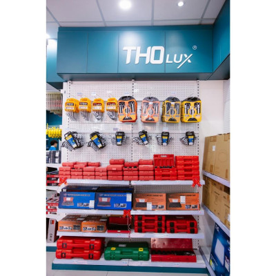 Bộ khẩu tuýp vặn ốc, mở bulong 1/2 inch-35 chi tiết thép đen cr-mo Tholux