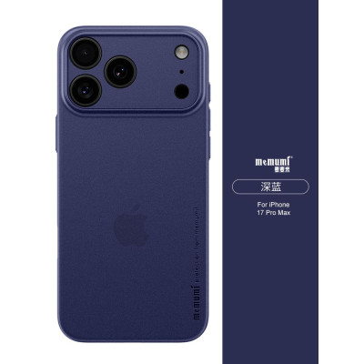 Ốp lưng nhám siêu mỏng 0.3mm cho iPhone 17, 17 Air, 17 Pro, 17 Pro Max hiệu Memumi Slim - mặt lưng chống trượt, chống bảo vệ camera