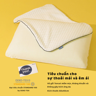 Vỏ Thay Thế Cho Gối Nooz Mềm Mịn Kháng Khuẩn Và Không Gây Kích Ứng Da