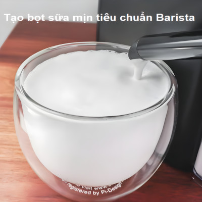 HÀNG CHÍNH HÃNG - Máy pha cà phê viên nén Nespresso tự động, Espresso, Cappuccino và Latte. Thương hiệu Mỹ cao cấp HiBREW - H15