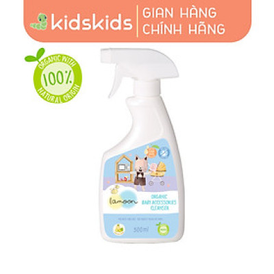 Xịt khuẩn đồ chơi Organic cho bé Lamoon - Bình 500ml