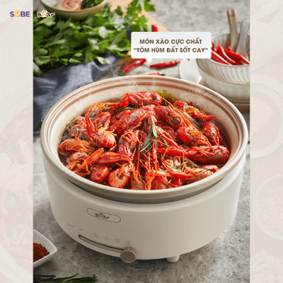 Nồi lẩu Bear SB-NL05F 5L (1500W) - Hàng chính hãng