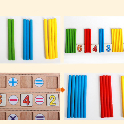 Đồ Chơi Gỗ Bẳng Số Học Toán Cho Bé