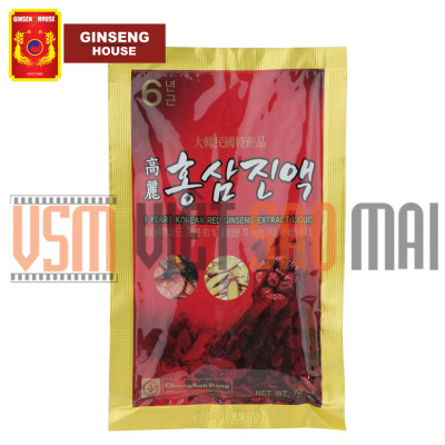 Thực Phẩm Chức Năng Chong Kun Dang Nước Hồng Sâm 6 Năm - 6 Years Korean Red Ginseng Eextract Liquid (70ml x 30 gói) - Giao nhanh 2h