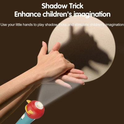 Đồ chơi - Mô hình Đèn chiếu 8 chủ đề, Đồ chơi đèn chiếu hình cho trẻ em DM403W - DUMOON