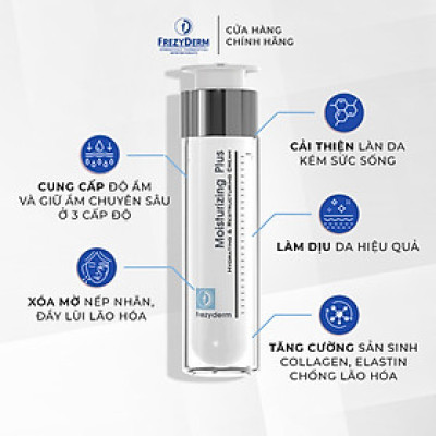 [HSD 4/2026] Kem dưỡng ẩm và tái cấu trúc da Frezyderm Moisturizing Plus Cream 50ml