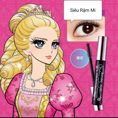 Combo Mascara Nâng Rậm Dày Mi Và Mascara Tẩy Trang Mi Kissme Heroine Make (2 cây)