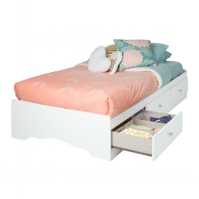 Giường gỗ có ngăn kéo hiện đại SMLIFE Sipani