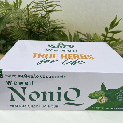 TPBVSK Nước uống thảo dược Wewell NoniQ
