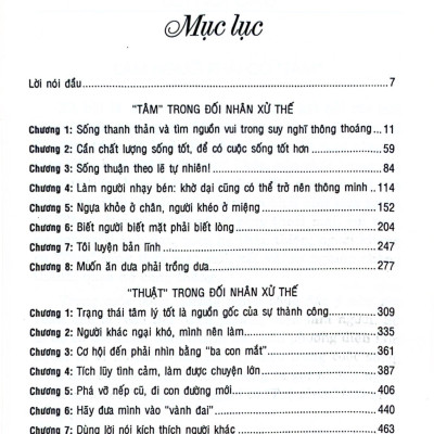 Tâm Và Thuật Trong Đối Nhân Xử Thế  - Vanlangbooks