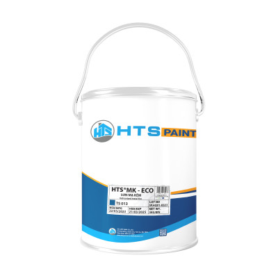 Sơn mạ kẽm HTS MK-ECO thùng 3Kg - Sơn nhanh khô, Độ bền màu cao, Chống rỉ tốt