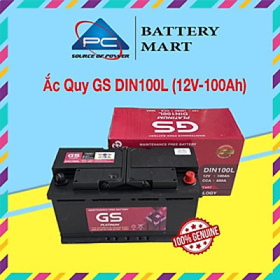 Bình Ắc Quy GS MF DIN100L 12V-100AH